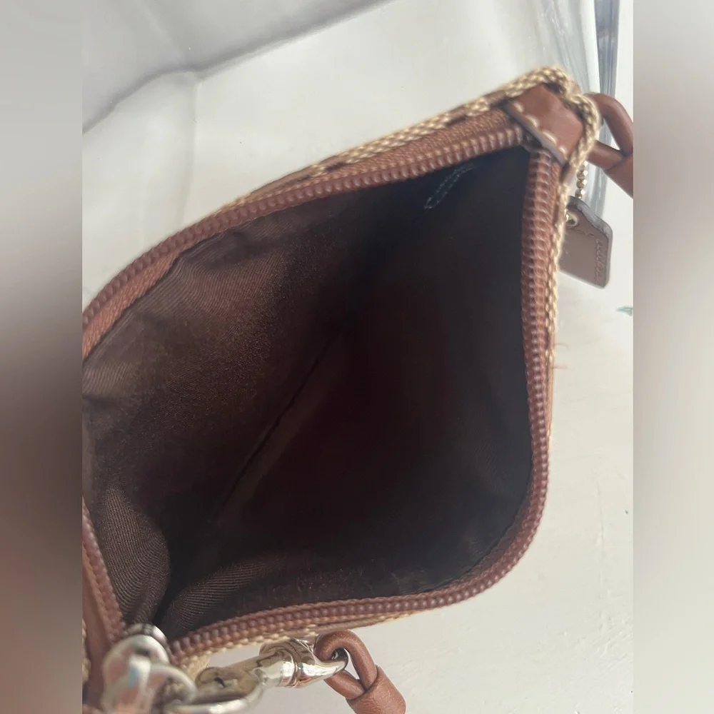 COACH Signature Small Coin Wallet